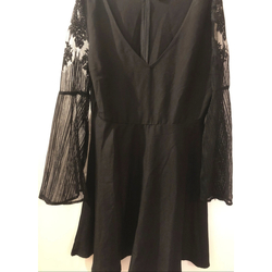 Vêtements Femme Robes courtes Shein Robe noir Noir