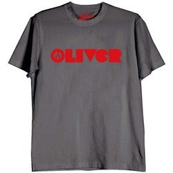 Vêtements Homme T-shirts manches courtes Oliver 83500 Gris