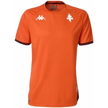 Vêtements Homme T-shirts manches courtes Kappa Maillot Abou Pro 6 FC Metz 22/23 Orange, rouge foncé