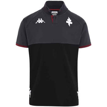 Vêtements Homme T-shirts & Polos Kappa Polo Angat 6 FC Metz 22/23 Noir