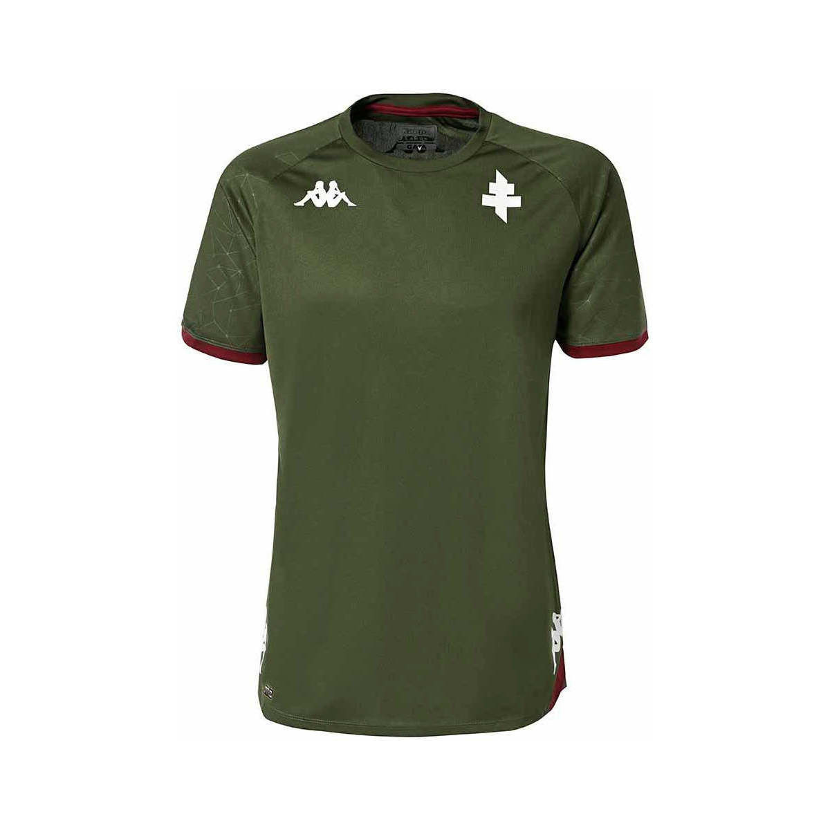 Vêtements Garçon T-shirts manches courtes Kappa Maillot Abou Pro 6 FC Metz 22/23 Vert