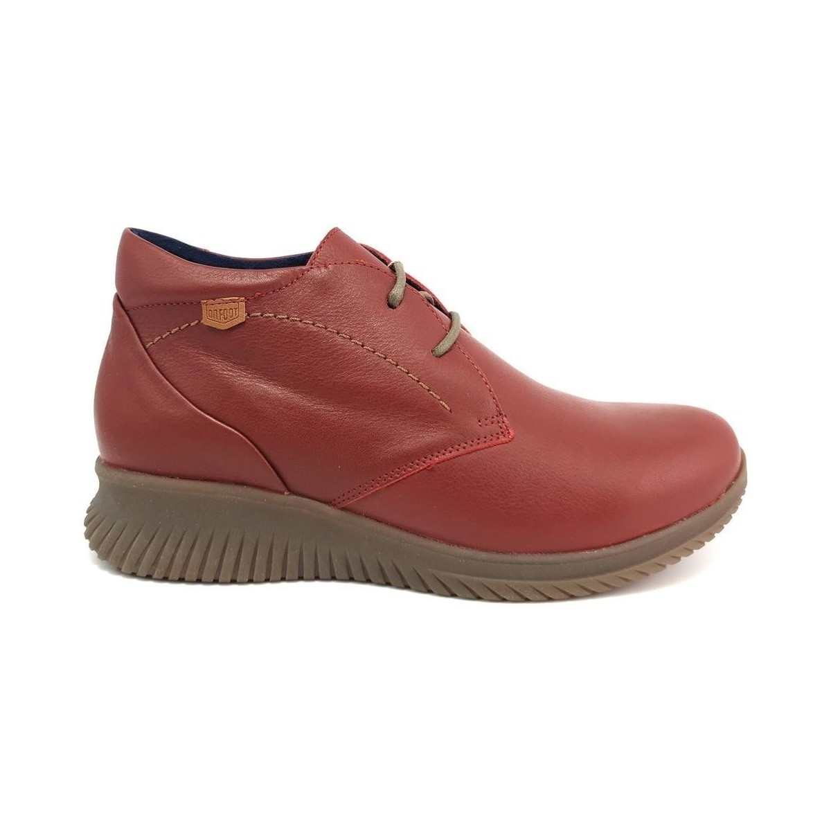 Chaussures Femme Bottines On Foot BUTIN  FLOPPY 70011 ROUGE Rouge