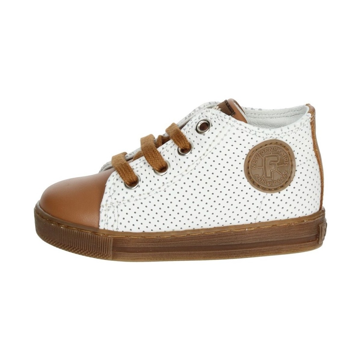 Chaussures Enfant Baskets montantes Falcotto 0012014600.52.1D71 Blanc