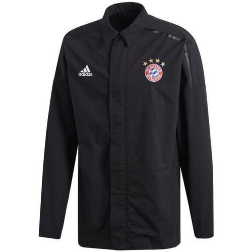 Vêtements Homme Vestes de survêtement adidas Originals FC Bayern Munich 17/18 ZNE Jacket Noir