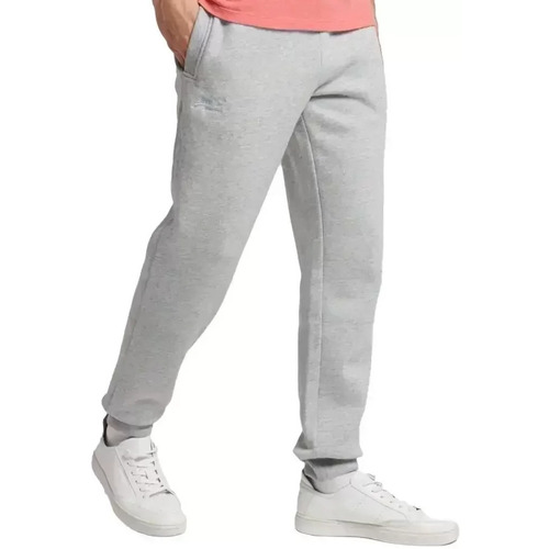 Vêtements Homme Pantalons de survêtement Superdry Logo vintage brodé Gris