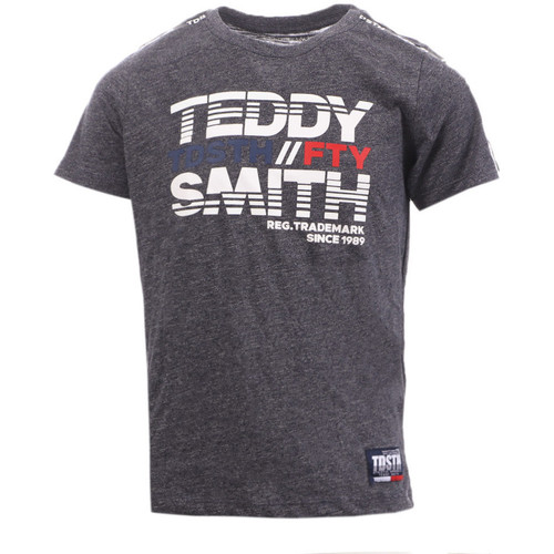 Vêtements Garçon Dot Print Regular Fit Shirt Teddy Smith 61006269D Bleu