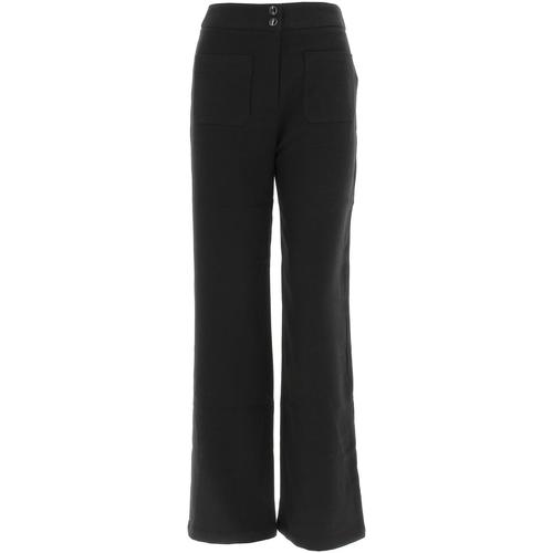 Vêtements Femme Pantalons T-shirts manches courtes Zonan noir pantalon l Noir