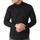 Vêtements Homme Chemises manches longues Silverstone Chemise homme Cintré noir 16334 Noir