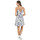Vêtements Femme Robes Molly Bracken Robe femme  blanche à fleur G723AE20 - XS Bleu