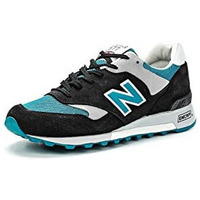 Chaussures Homme Baskets mode New Balance M577SMO, Baskets Basses Homme Noir
