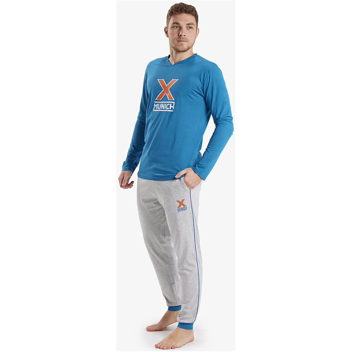 Vêtements Homme Pyjamas / Chemises de nuit Munich CP0452 Multicolore