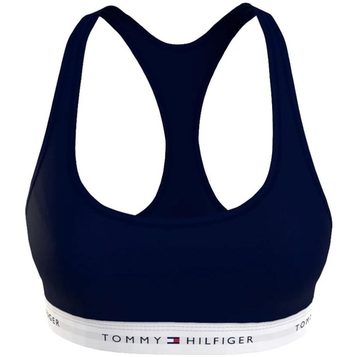Vêtements Femme Brassières de sport Tommy Hilfiger Brassiere sans rembourrage  Ref 5851 Bleu