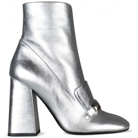Chaussures Femme Bottes Burberry Bottines Silver Brabant Argenté