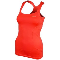 Vêtements Femme T-shirts manches courtes Reebok Sport Strap Vest Bright W Rouge