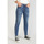 Vêtements Femme Jeans Levi's Jeans dritti larghi a vita alta lavaggio effetto candeggiato Power skinny taille haute 7/8ème jeans bleu Bleu