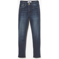 Vêtements Fille Jeans NEWLIFE - JE VENDS Power skinny taille haute jeans bleu-noir Bleu