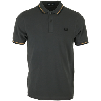 Vêtements Homme T-shirts & Polos Fred Perry Twin Tipped Shirt gris