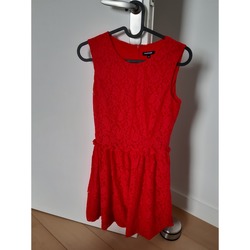 Vêtements Femme Robes courtes Morgan ROBE morgan dentelle 34 Rouge