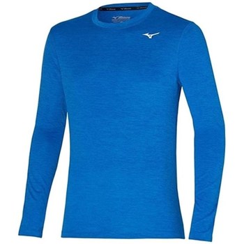 Vêtements Homme T-shirts manches courtes Mizuno Charge Impulse Core LS Tee Bleu