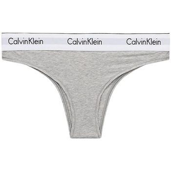 Sous-vêtements Femme Culottes & slips Calvin Klein Jeans Culotte bresilienne  Ref 58712 P7A Grey Heather Gris