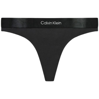 Sous-vêtements Femme Culottes & slips Calvin Klein Jeans String  Ref 58631 UB1 Noir Noir