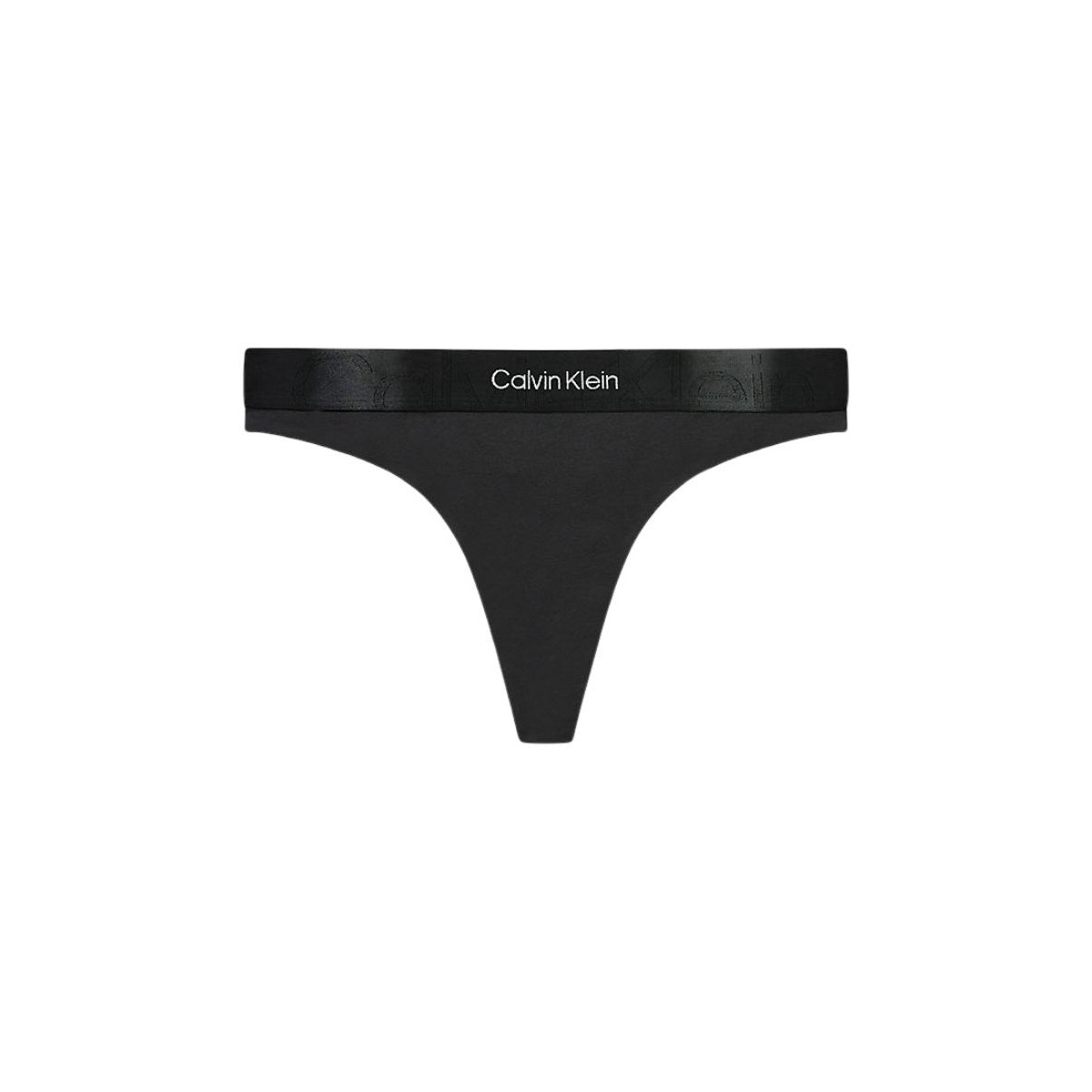 Sous-vêtements Femme Culottes & slips Calvin Klein Jeans String  Ref 58631 UB1 Noir Noir