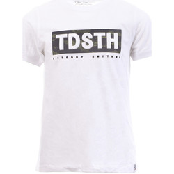 Vêtements Garçon T-shirts manches courtes Teddy Smith 61006221D Blanc