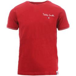 Vêtements Garçon T-shirts manches courtes Teddy Smith 61006195D Rouge