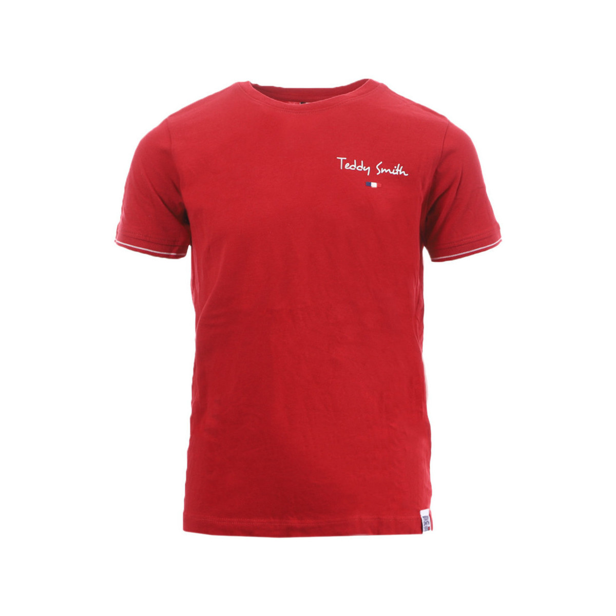 Vêtements Garçon T-shirts & Polos Teddy Smith 61006195D Rouge
