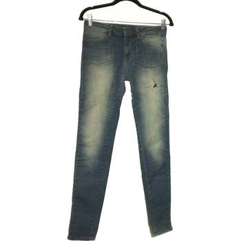 jeans naf naf  jean slim femme  36 - t1 - s bleu 