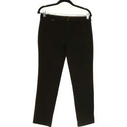 Vêtements Femme Pantalons Mango pantalon droit femme  38 - T2 - M Noir Noir