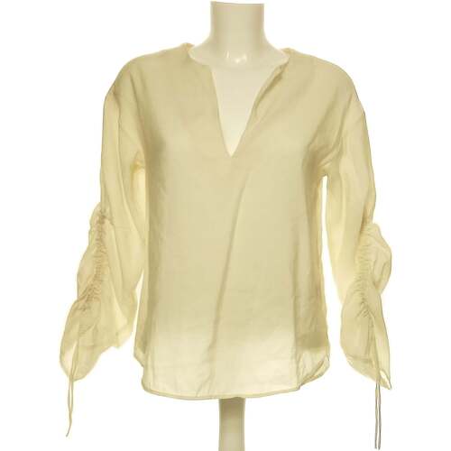 Vêtements Femme Tops / Blouses H&M blouse  34 - T0 - XS Beige Beige