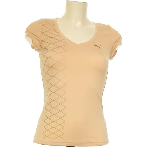 Vêtements Femme T-shirts & Polos Puma top manches courtes  34 - T0 - XS Rose Rose