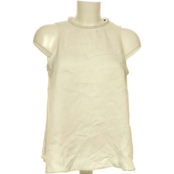 Vêtements Femme Top Manches Longues Zara débardeur  36 - T1 - S Blanc Blanc