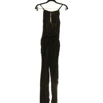 Vêtements Femme Combinaisons / Salopettes Zara combi-pantalon  36 - T1 - S Noir Noir