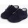 Chaussures Fille Ballerines / babies Pisamonas Bottines Bébé en cuir style blucher Bleu