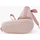 Chaussures Fille Ballerines / babies Pisamonas Babies bébé en lin avec nœud à gros-grain Rose