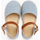 Chaussures Fille Espadrilles Pisamonas Espadrilles en toile recyclée avec bande type cuir Bleu