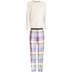 Vêtements Homme Pyjamas / Chemises de nuit Calvin Klein Jeans Ensemble pyjama en flanelle homme Tommy Hilfiger R Multicolore