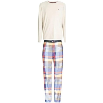 Vêtements Homme Pyjamas / Chemises de nuit Calvin Klein Jeans Ensemble pyjama en flanelle homme Tommy Hilfiger R Multicolore