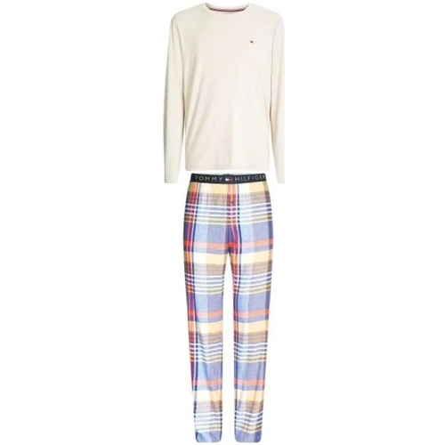 Vêtements Homme Pyjamas / Chemises de nuit Calvin Klein Jeans turn Ensemble pyjama en flanelle homme Tommy Hilfiger R Multicolore