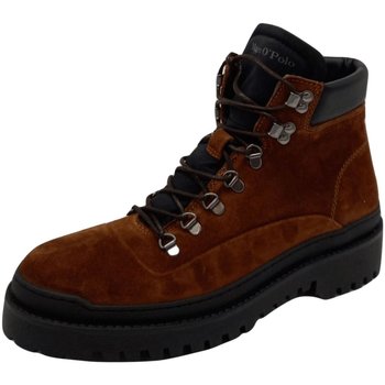 Chaussures Homme Bottes Marc O'POLO logo-patch  Marron