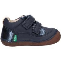 Chaussures Enfant Derbies & Richelieu Kickers 894562-10 SOSTANKRO SHEEP CFM Bleu
