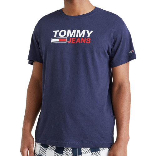 Vêtements Homme Dotted Collared Polo Shirt Tommy Hilfiger DM0DM15379 Bleu