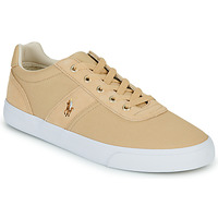 Chaussures Baskets basses Polo Ralph Lauren HANFORD-SNEAKERS-LOW TOP LACE Beige