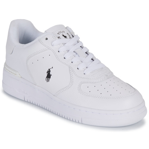 Chaussures Baskets basses Pochettes / Sacoches MASTERS CRT-SNEAKERS-LOW TOP LACE Blanc