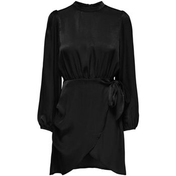 Vêtements Femme Robes Only 15275845 ONLMILLE-BLACK Noir