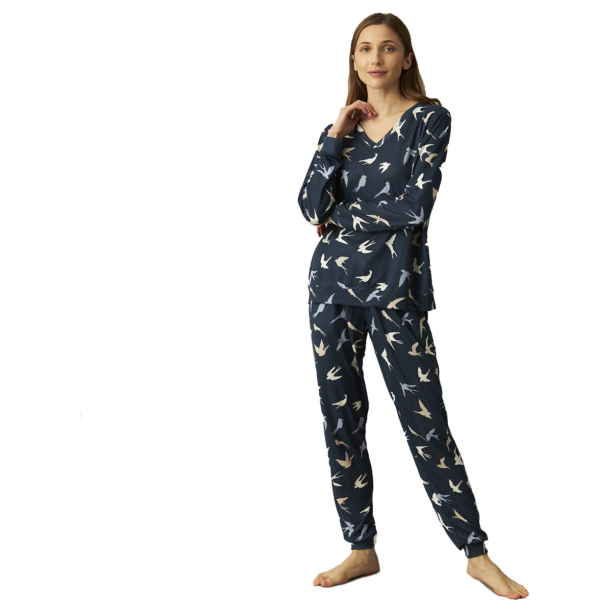 Vêtements Femme Pyjamas / Chemises de nuit J&j Brothers JJBCP0900 Multicolore