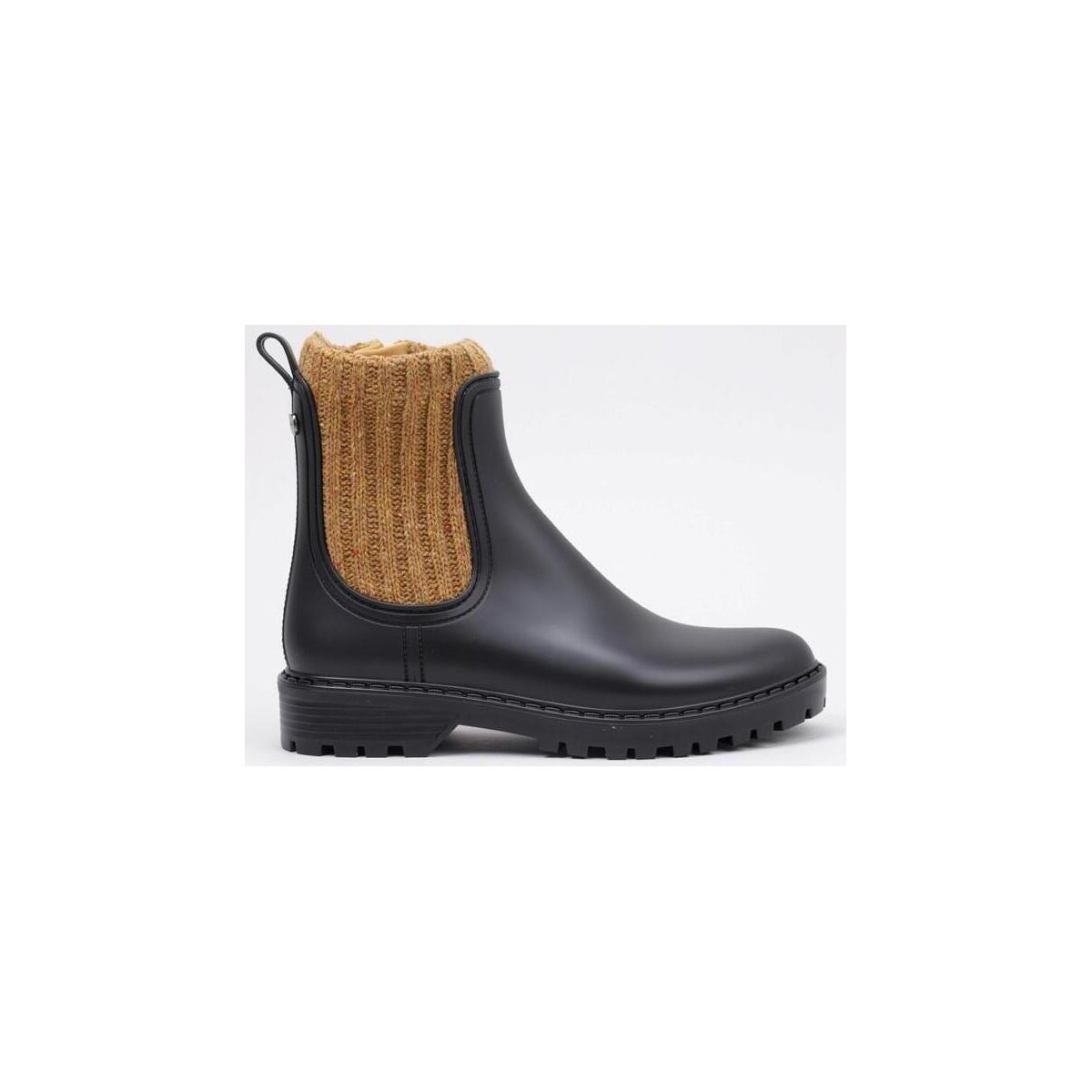 Chaussures Femme Bottes de pluie IGOR W10281 Noir
