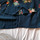 Vêtements Femme Robes courtes Pepe jeans ROBE fleurie Bleu